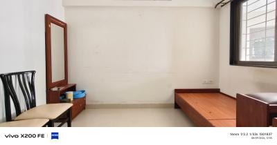 Bedroom Image of 1500 Sq.ft 3 BHK Apartment / Flat for rent in Ranade Ushakkal, Parvati Darshan Pune for Rs. 45000