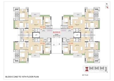 Image of 2475 Sq.ft 3 BHK Apartment / Flat for sale in Laxmi Azzaro, Gota, Ahmedabad for Rs. 11273625
