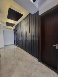 Bedroom Image of 990 Sq.ft 1.5 BHK Builder Floor for rent in Sangam Apartment, Chhattarpur New Delhi for Rs. 9000