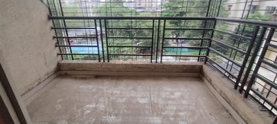 Balcony Image of 650 Sq.ft 1 BHK Apartment / Flat for sale in Saras Residency, Dombivli East Thane for Rs. 4000000