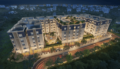 Image of 985 Sq.ft 2 BHK Apartment / Flat for sale in Gerugambakkam, Chennai for Rs. 7500000