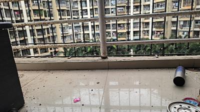 Balcony Image of 1115 Sq.ft 2 BHK Apartment / Flat for rent in Gajra Bhoomi Gardenia, Kalamboli Navi Mumbai for Rs. 34000