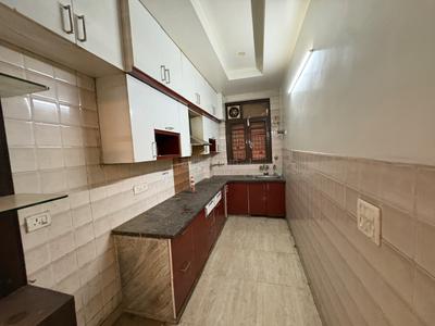 Kitchen Image of 1400 Sq.ft 3 BHK Builder Floor for rent in Home Builder Flats, Indirapuram Ghaziabad for Rs. 34000