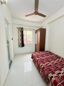 Bedroom Image of 610 Sq.ft 1 BHK Builder Floor for rent in BTM Layout Bengaluru for Rs. 22000