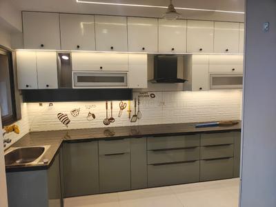 Kitchen Image of 1815 Sq.ft 3 BHK Apartment / Flat for sale in Sakar Elite Apex, Mahalakshmi Nagar Indore for Rs. 15000000
