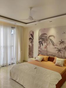 Bedroom Image of 511 Sq.ft 1 BHK Builder Floor for rent in DLF Phase 3 Gurgaon for Rs. 30000