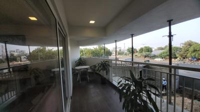 Balcony Image of 1610 Sq.ft 3 BHK Apartment / Flat for sale in Nizampura Vadodara for Rs. 7700000