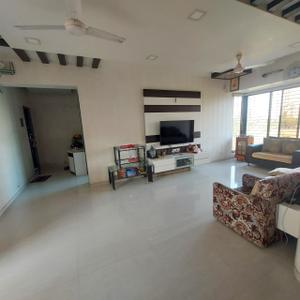 Hall Image of 1350 Sq.ft 3 BHK Apartment / Flat for sale in Kandivali West Mumbai for Rs. 43000000