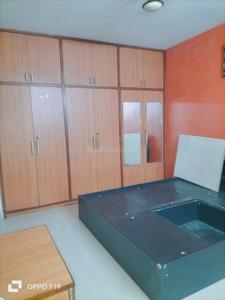 Bedroom Image of 680 Sq.ft 1 BHK Apartment / Flat for rent in Land Craft River Heights Tower 18, Ghukna Ghaziabad for Rs. 14000