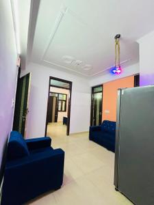 Hall Image of 550 Sq.ft 1 BHK Independent House for rent in Ganga Apartment , Maidan Garhi New Delhi for Rs. 16300