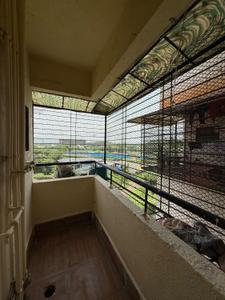 Balcony Image of 705 Sq.ft 1 BHK Apartment / Flat for rent in Rutu River Estate, Kalyan West Kalyan for Rs. 13999