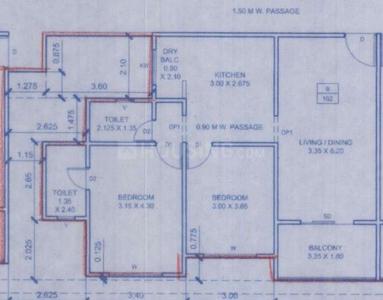 Image of 1100 Sq.ft 2 BHK Apartment / Flat for sale in Mohammed Wadi, Pune for Rs. 8900000