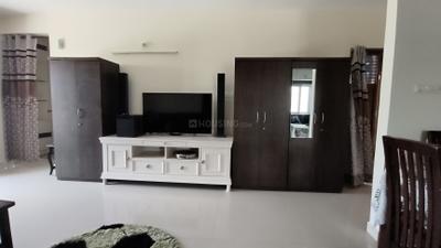 Living Room Image of 1400 Sq.ft 2 BHK Builder Floor for rent in Kasturi Nagar Bengaluru for Rs. 50000