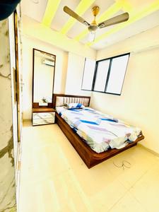 Bedroom Image of 1000 Sq.ft 2 BHK Apartment / Flat for rent in Sterling Skyline, Bhicholi Mardana Indore for Rs. 22000