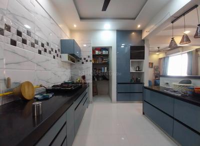 Kitchen Image of 1800 Sq.ft 3 BHK Apartment / Flat for sale in Gota Ahmedabad for Rs. 12000000