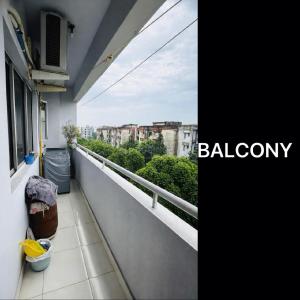 Balcony Image of 785 Sq.ft 2 BHK Apartment / Flat for sale in Sunrise Point, New Town Kolkata for Rs. 6700000