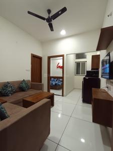 Hall Image of 650 Sq.ft 1 BHK Apartment / Flat for rent in Scheme No 114 Indore for Rs. 21999
