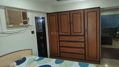 Bedroom Image of 1100 Sq.ft 2 BHK Apartment / Flat for rent in Ahuja Harbour Estate, Nerul Navi Mumbai for Rs. 75000
