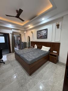 Bedroom Image of 900 Sq.ft 1 BHK Builder Floor for rent in DLF Independent Floors, DLF Phase 3 Gurgaon for Rs. 30000