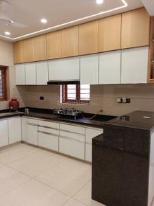 Kitchen Image of 4365 Sq.ft 4 BHK Independent House for sale in Shraddha Madhav Crest Villa, Raysan Gandhinagar for Rs. 65000000