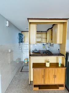 Kitchen Image of 719 Sq.ft 1 BHK Apartment / Flat for rent in Ansal Celebrity Suites, Palam Vihar Gurgaon for Rs. 32000