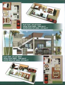 Image of 1500 Sq.ft 3 BHK Independent House for sale in Naya Raipur, Raipur for Rs. 4200000
