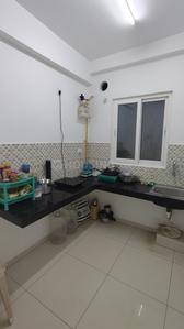 Kitchen Image of 915 Sq.ft 3 BHK Apartment / Flat for rent in Urbanrise Revolution One, Padur Chennai for Rs. 27000