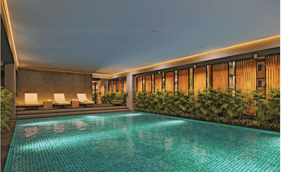 Image of 1750 Sq.ft 3 BHK Apartment / Flat for sale in Shilp Serene, Shilaj, Ahmedabad for Rs. 8400000