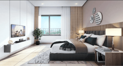 Bedroom Image of 956 Sq.ft 3 BHK Apartment / Flat for sale in Prestige Garden Trails, Mira Road East Mira Bhayandar for Rs. 21800000