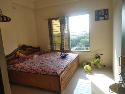 Bedroom Image of 1140 Sq.ft 2 BHK Apartment / Flat for rent in Shree Muniji Anand Exotica, Khanpur Vadodara for Rs. 9000