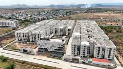 Image of 1520 Sq.ft 3 BHK Apartment / Flat for sale in Gannavaram, Vijayawada for Rs. 4105504