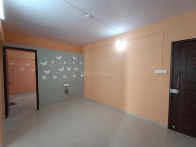 Living Room Image of 455 Sq.ft 1 BHK Apartment / Flat for rent in Wadhwani Om Manglam Chaitanya, Kiwale Pune for Rs. 17500