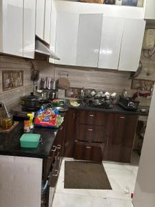 Kitchen Image of 540 Sq.ft 2 BHK Builder Floor for rent in Sector 7 Gurgaon for Rs. 18000