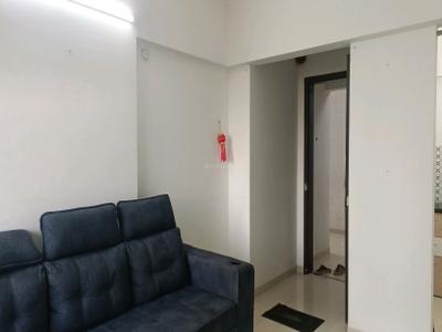 Living Room Image of 640 Sq.ft 1 BHK Apartment / Flat for rent in Wadgaon Sheri Pune for Rs. 26000
