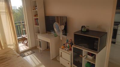 Bedroom Image of 697 Sq.ft 1 BHK Apartment / Flat for rent in DS Max Springfield, Anagalapura Bengaluru for Rs. 25000