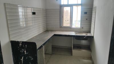 Kitchen Image of 710 Sq.ft 1 BHK Apartment / Flat for sale in Rajaram Shivam Enclave, Shilphata Thane for Rs. 4100000