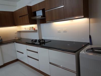 Kitchen Image of 2080 Sq.ft 3 BHK Apartment / Flat for rent in Landmark Acropolis, Mathara Kozhikode for Rs. 55000