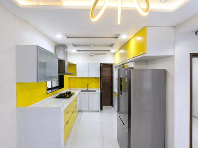 Kitchen Image of 2300 Sq.ft 3 BHK Apartment / Flat for sale in Pawan Vicenza 51, Atladara Vadodara for Rs. 15000000