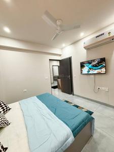 Bedroom Image of 1101 Sq.ft 1 BHK Apartment / Flat for rent in Vijay Nagar Indore for Rs. 27000