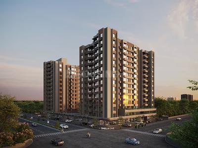Image of 1200 Sq.ft 2 BHK Apartment / Flat for sale in Sun Shela One, Shela, Ahmedabad for Rs. 7500000