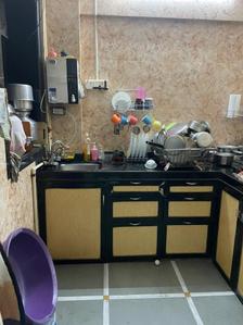 Kitchen Image of 900 Sq.ft 3 BHK Apartment / Flat for sale in Shiv Ganga CHS, Dombivli West Thane for Rs. 7000000