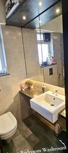 Bathroom Image of 1000 Sq.ft 2 BHK Apartment / Flat for sale in Wadhwa Evergreen Heights, Kalwa Thane for Rs. 12500000