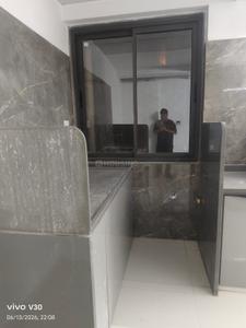 Kitchen Image of 1800 Sq.ft 3 BHK Apartment / Flat for rent in Vaishno Devi Circle Ahmedabad for Rs. 30000