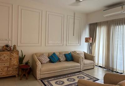 Living Room Image of 1380 Sq.ft 2 BHK Apartment / Flat for rent in Sobha City, Sector 108 Gurgaon for Rs. 56000