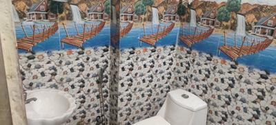 Bathroom Image of 800 Sq.ft 2.5 BHK Builder Floor for rent in Sector 2 Faridabad for Rs. 9000