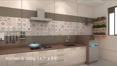Kitchen Image of 1602 Sq.ft 3 BHK Apartment / Flat for sale in Magarpatta Nova Residency Wing A To B, Mundhwa Pune for Rs. 16700000