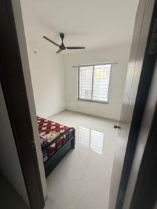 Bedroom Image of 780 Sq.ft 2 BHK Apartment / Flat for rent in Sargun RKH Golden Sunrise Building A, Moshi Pune for Rs. 18000