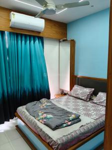 Bedroom Image of 1563 Sq.ft 3 BHK Apartment / Flat for rent in Parmeshwar Trident, Chandkheda Ahmedabad for Rs. 40000