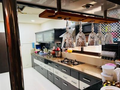 Kitchen Image of 2500 Sq.ft 4 BHK Independent House for sale in Bakrol Anand for Rs. 18000000