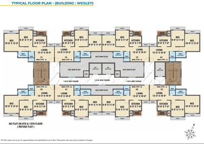 Image of 600 Sq.ft 1 BHK Apartment / Flat for sale in Kalyan West, Kalyan for Rs. 3450000